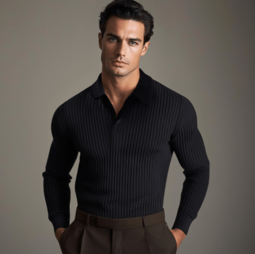 Hudson Hemd Elegantes offenes Kragenhemd | Elegantes offenes Kragenhemd - Livezo