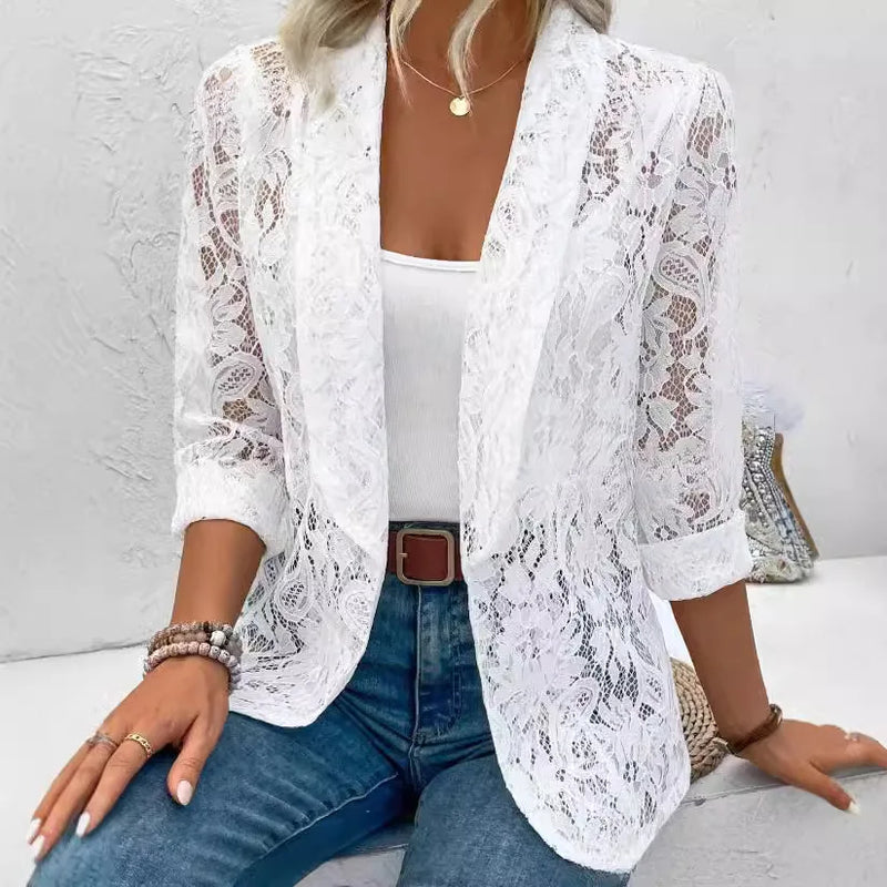 Isadora | Raffinierter Spitzenblazer für einen zeitlosen Look