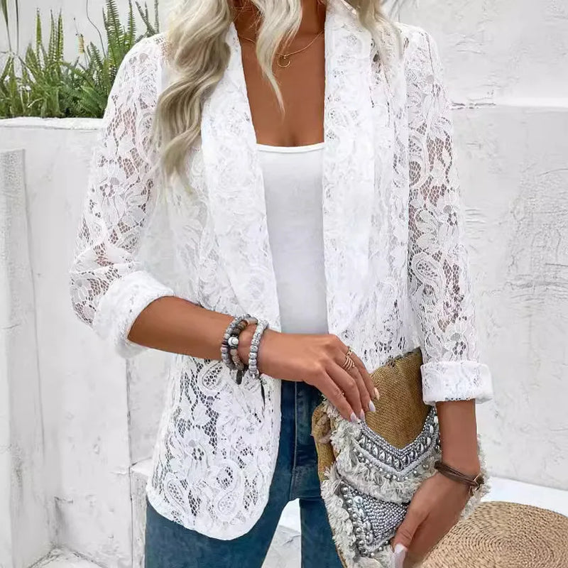 Isadora | Raffinierter Spitzenblazer für einen zeitlosen Look