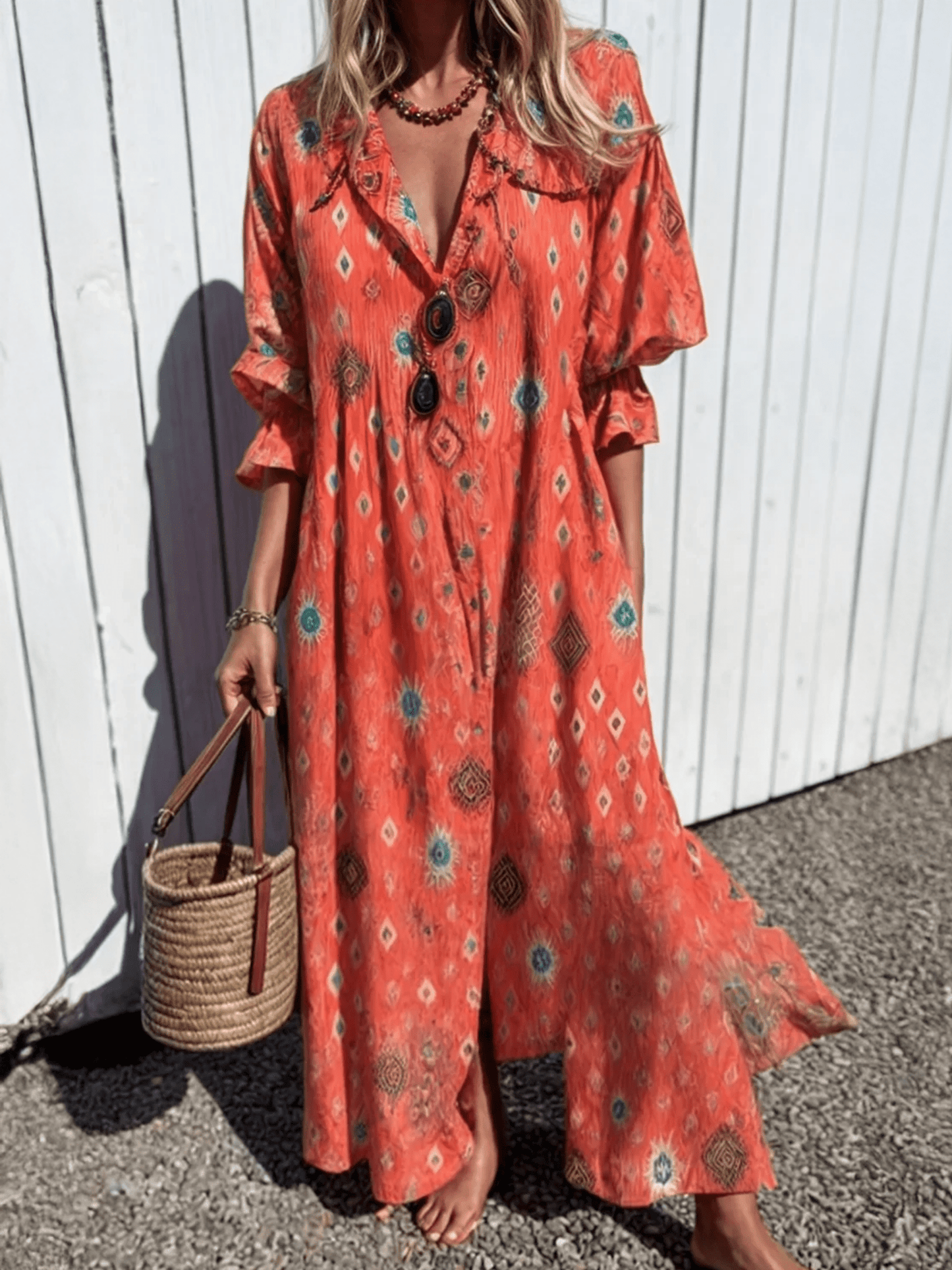 Isla Boho Kleid - Livezo