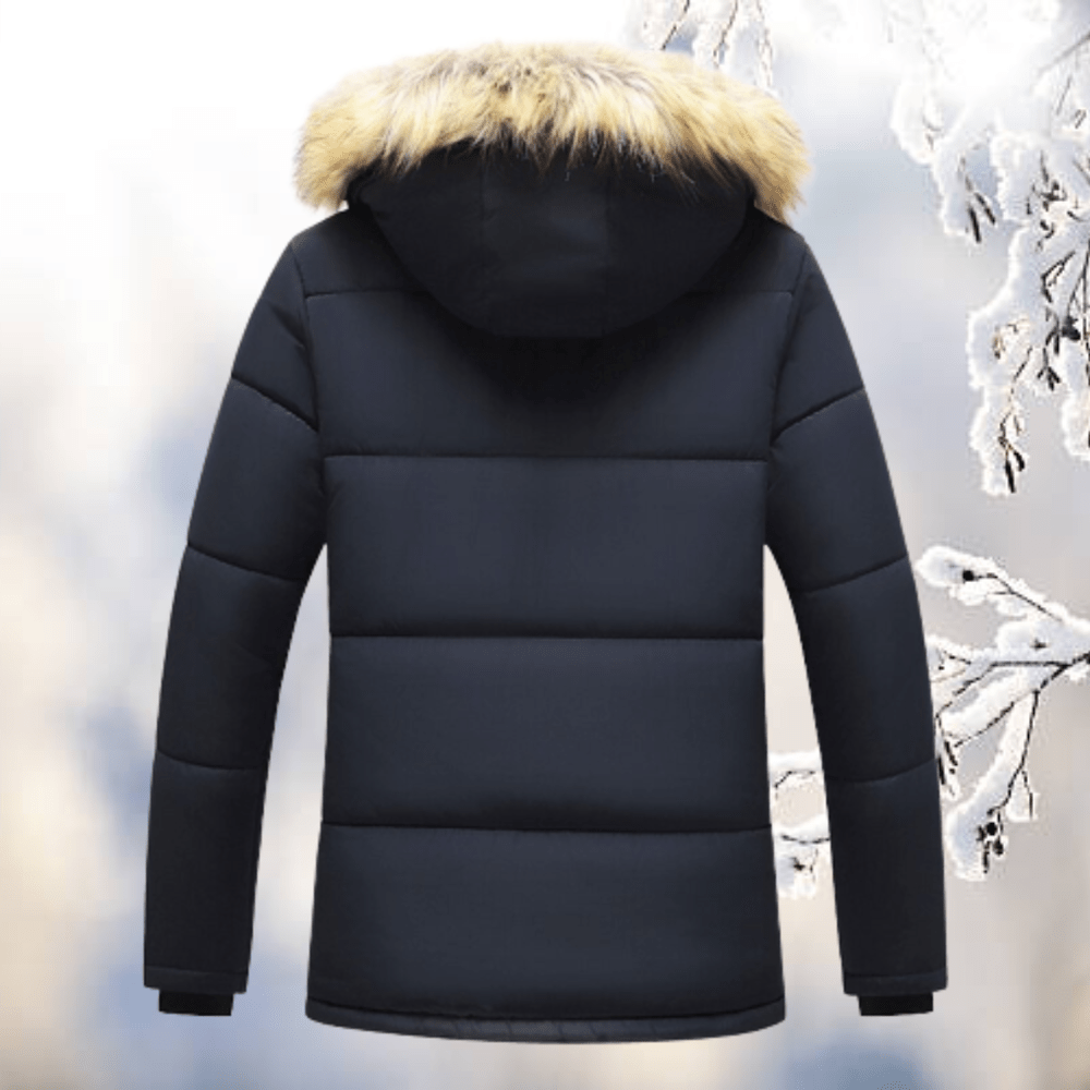 Jakob | Herren Parka mit Fellkapuze | Winddicht - Livezo