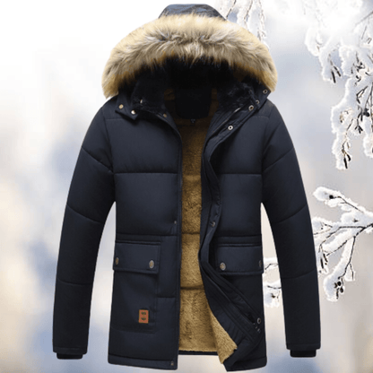 Jakob | Herren Parka mit Fellkapuze | Winddicht - Livezo