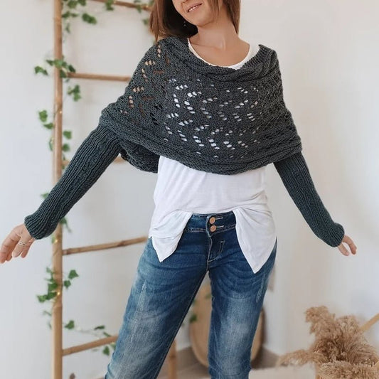 Janina - Modischer Strickbolero für stilvolle Damen! - Livezo