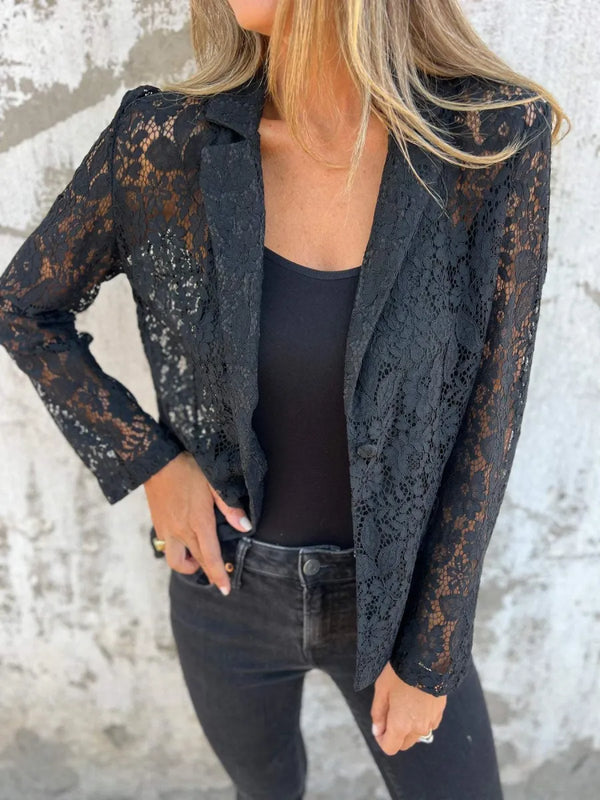 Isadora | Raffinierter Spitzenblazer für einen zeitlosen Look