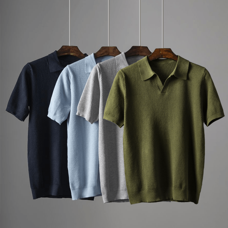 Jaxx | Premium Strick Polohemd - Livezo