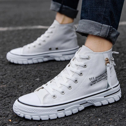 Johannes - Herrenschuhe aus Segeltuch - Livezo