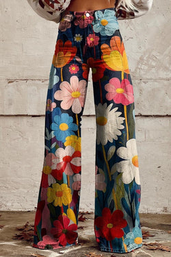 Boho Vintage Pants- Müheloser Stil mit einem Hauch von Retro!