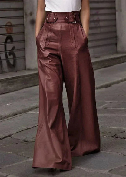 Julietta - Weit geschnittene High - Waist - Hose - Livezo