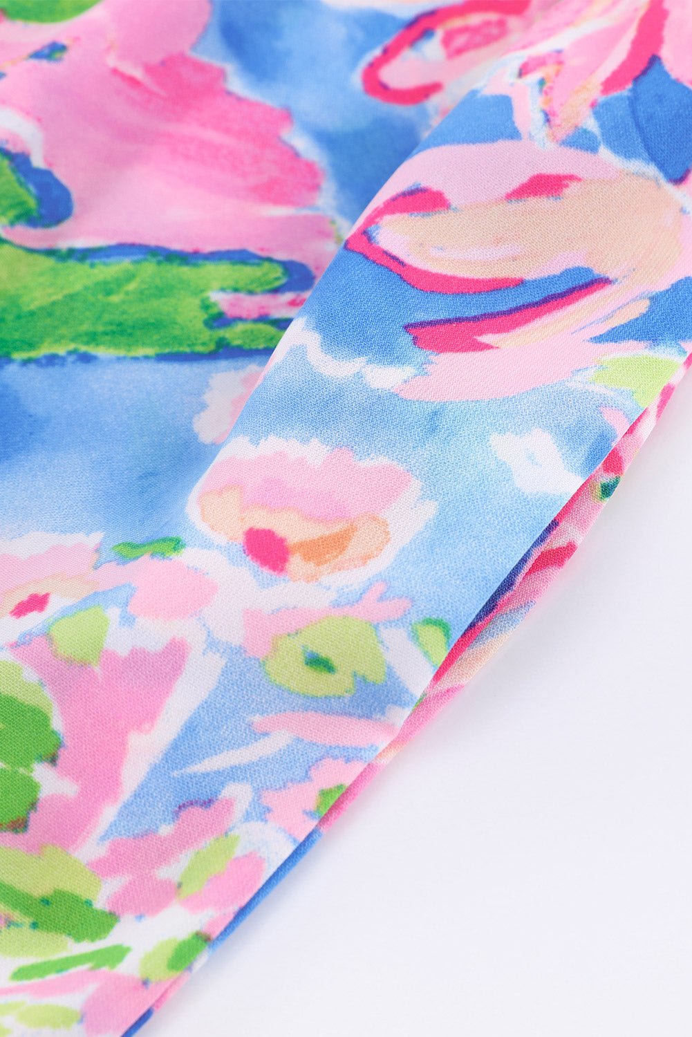 Jumpsuit mit eckigem Ausschnitt, Blumenstickerei und Taschen - Livezo