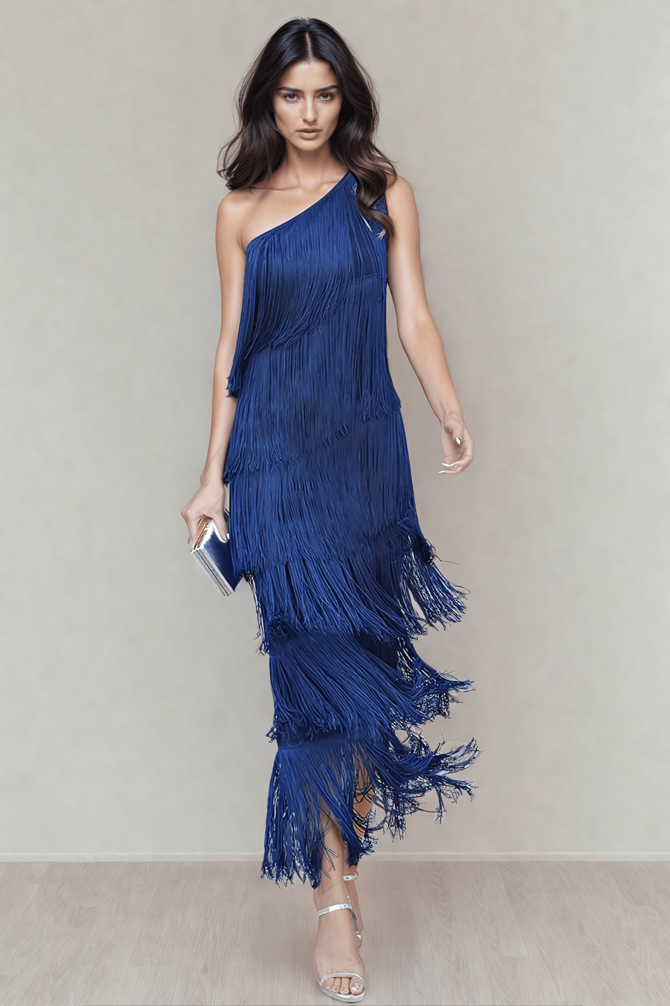 Karen - Kleid mit Fransen - Livezo