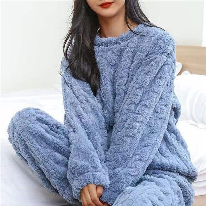 Karmela - Fleece - Pyjama - Set für Damen - Livezo
