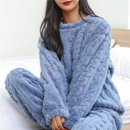 Karmela - Fleece - Pyjama - Set für Damen - Livezo