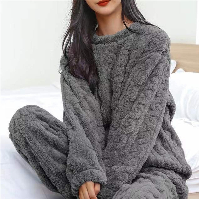 Karmela - Fleece - Pyjama - Set für Damen - Livezo