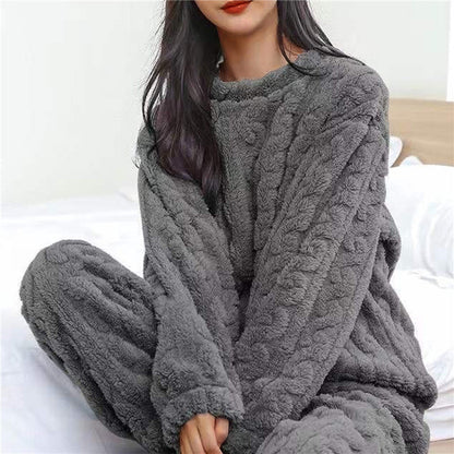 Karmela - Fleece - Pyjama - Set für Damen - Livezo