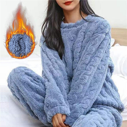Karmela - Fleece - Pyjama - Set für Damen - Livezo