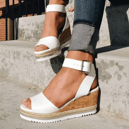 Keilsandalen für Damen Schick Bequeme Sommerschuhe - Livezo