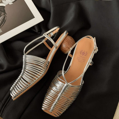 Keyla Peeptoe - Blockabsatz - Sandalen mit Absatz - Livezo