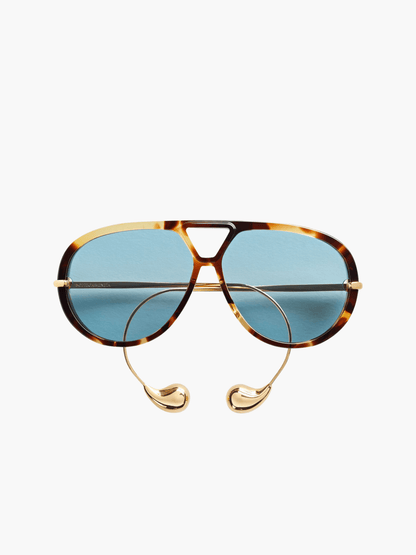 Klassische Retro - Rundsonnenbrille - Livezo