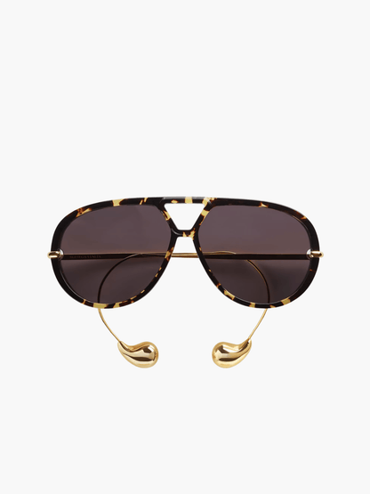 Klassische Retro - Rundsonnenbrille - Livezo