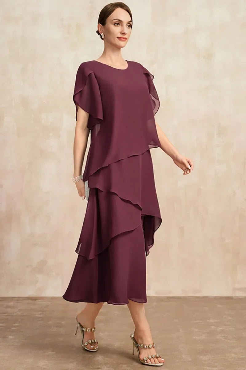 Klassisches Chiffonkleid - Livezo