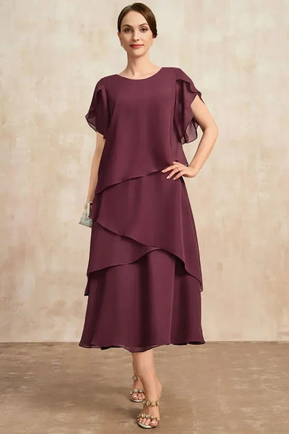 Klassisches Chiffonkleid - Livezo