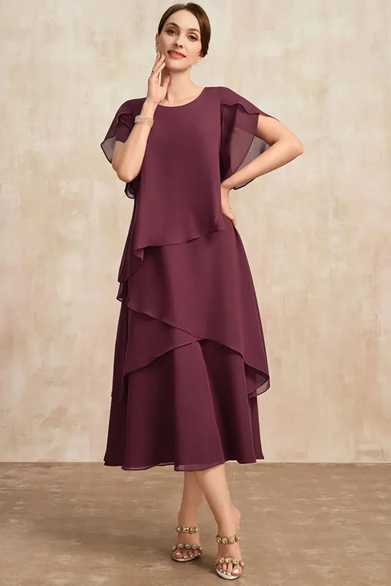 Klassisches Chiffonkleid - Livezo