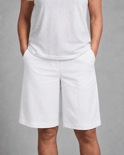Knee-Length Woven Relaxed Fit Shorts - Harren Cole