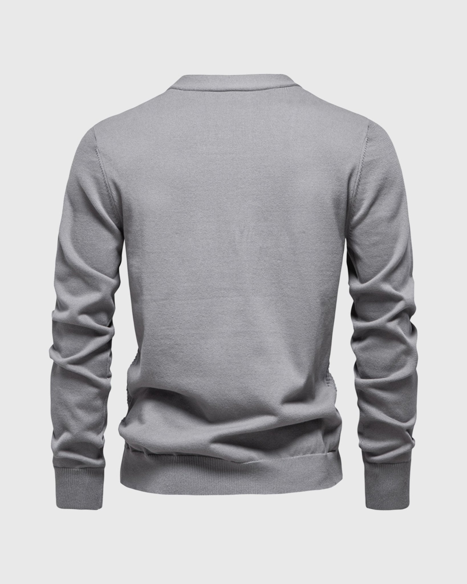 Knitted Button - Up Cardigan Sweater - Harren Cole