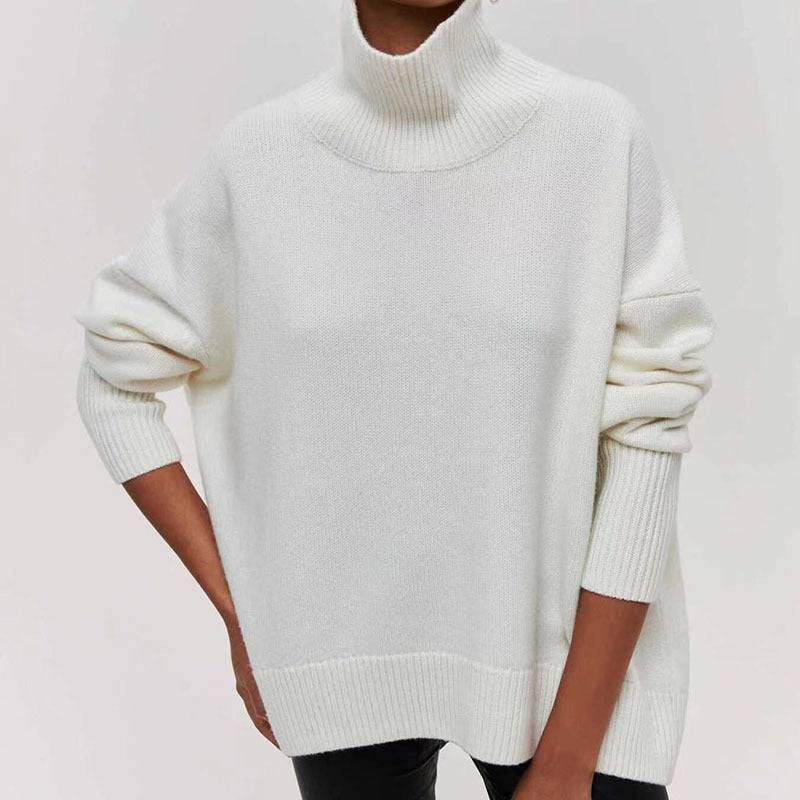 Komina | Feiner Pullover mit Rollkragen, Lässig und Elegant - Livezo