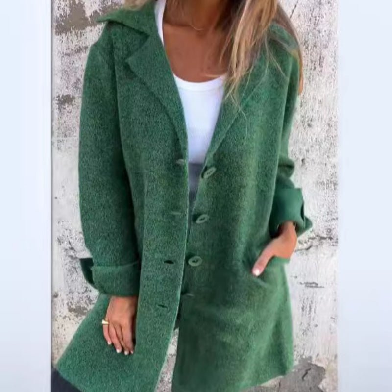 Kristina - Eleganter Strickcardigan mit Knöpfen - Livezo