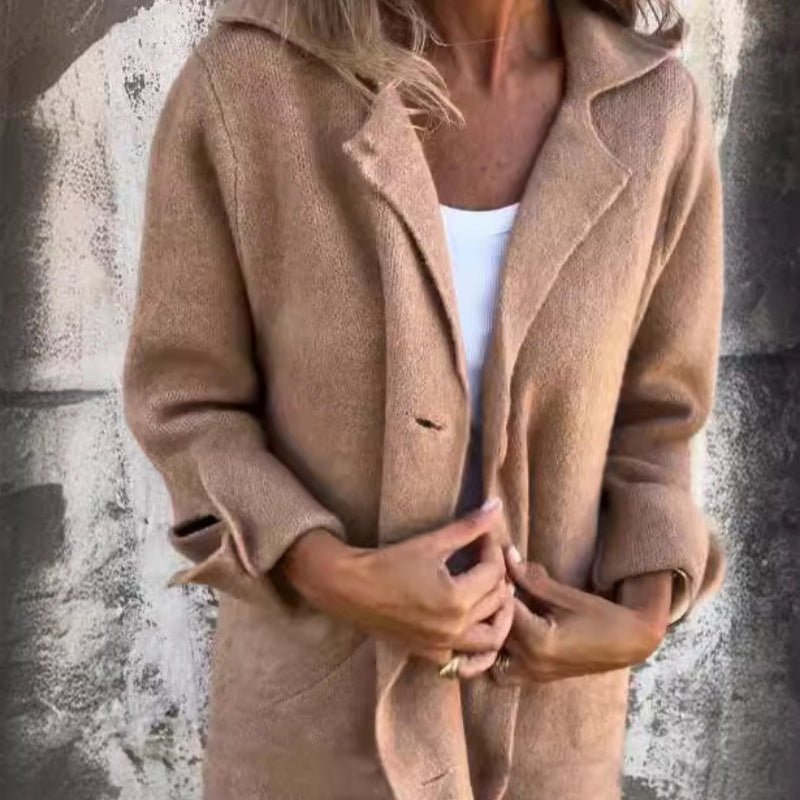 Kristina - Eleganter Strickcardigan mit Knöpfen - Livezo