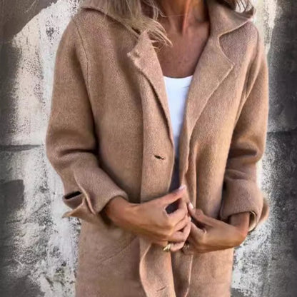 Kristina - Eleganter Strickcardigan mit Knöpfen - Livezo
