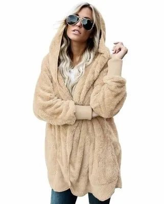Laura - Herbst Winter Double Fleece Strickjacke - Livezo