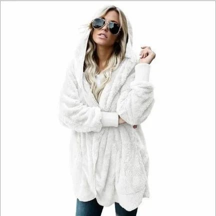Laura - Herbst Winter Double Fleece Strickjacke - Livezo