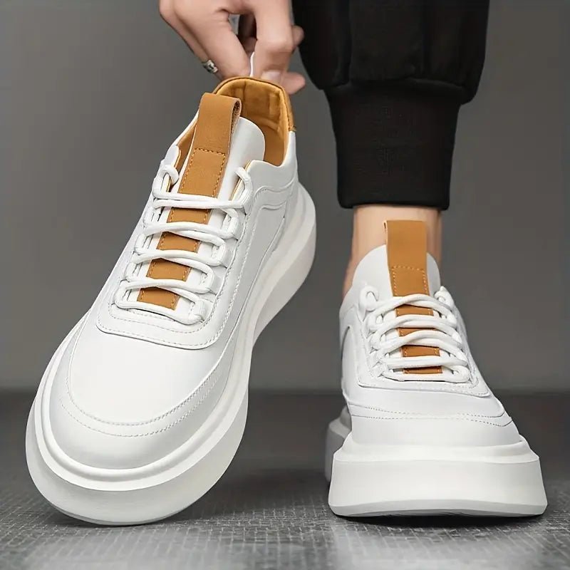Leather Sneakers For Everyday Wear - Harren Cole