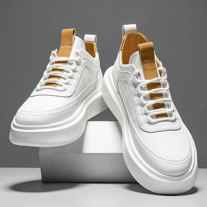 Leather Sneakers For Everyday Wear - Harren Cole
