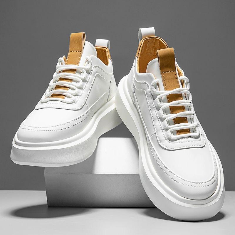 Leather Sneakers For Everyday Wear - Harren Cole