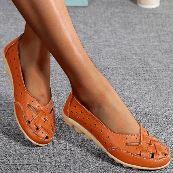 Lederorthopädische Sandalen für bequemen Halt - Livezo