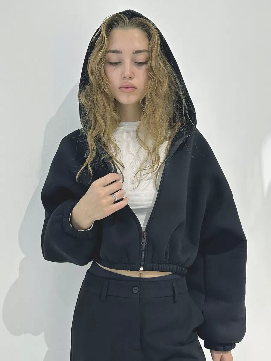 Legere leichte kurze Sport - Hoodie - Jacke - Livezo
