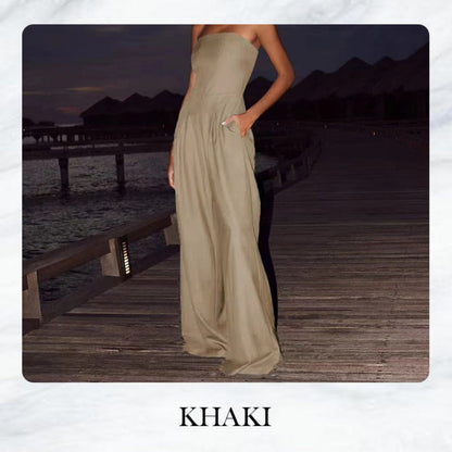 Legerer ärmelloser Jumpsuit für mühelosen Alltagsstil - Livezo