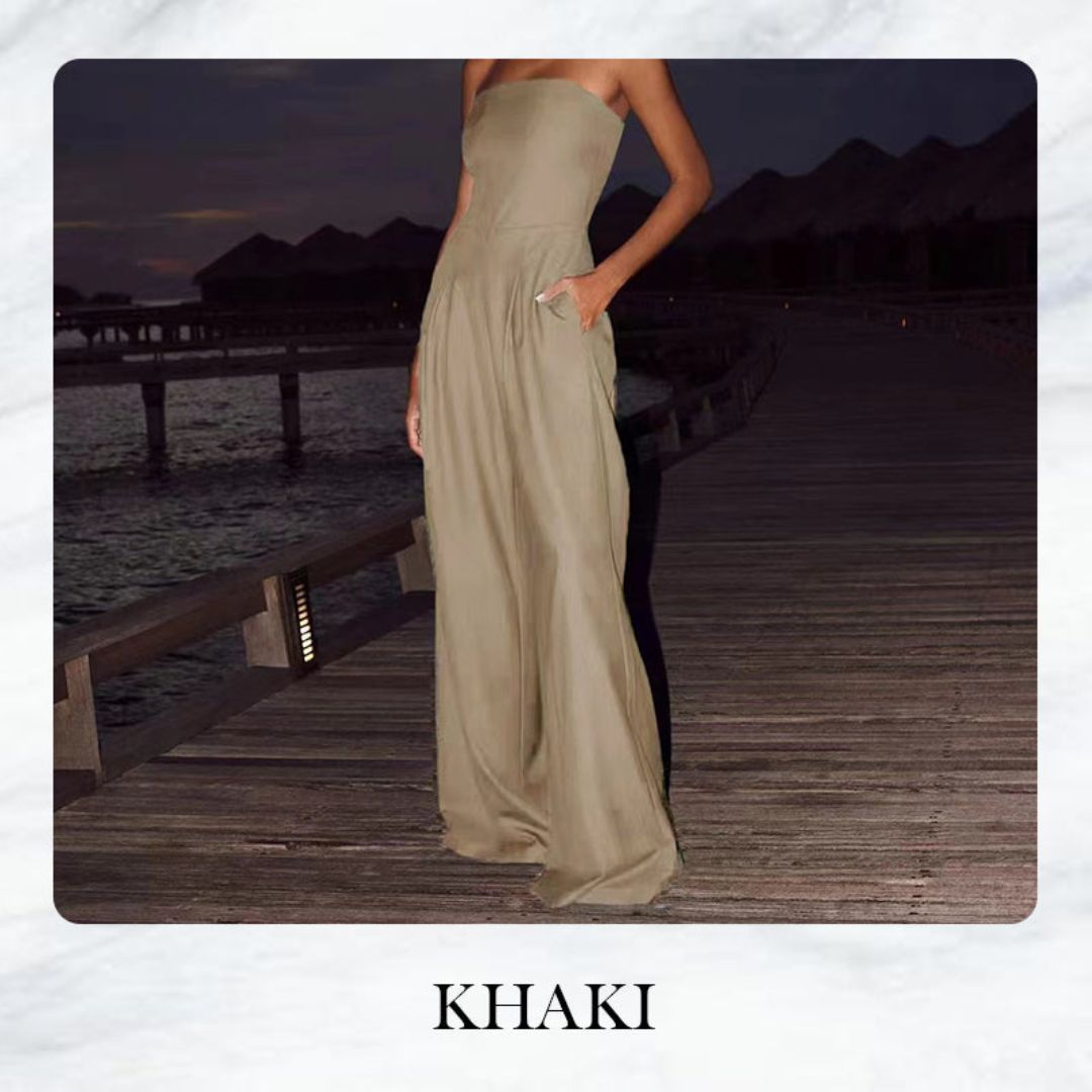 Legerer ärmelloser Jumpsuit für mühelosen Alltagsstil - Livezo