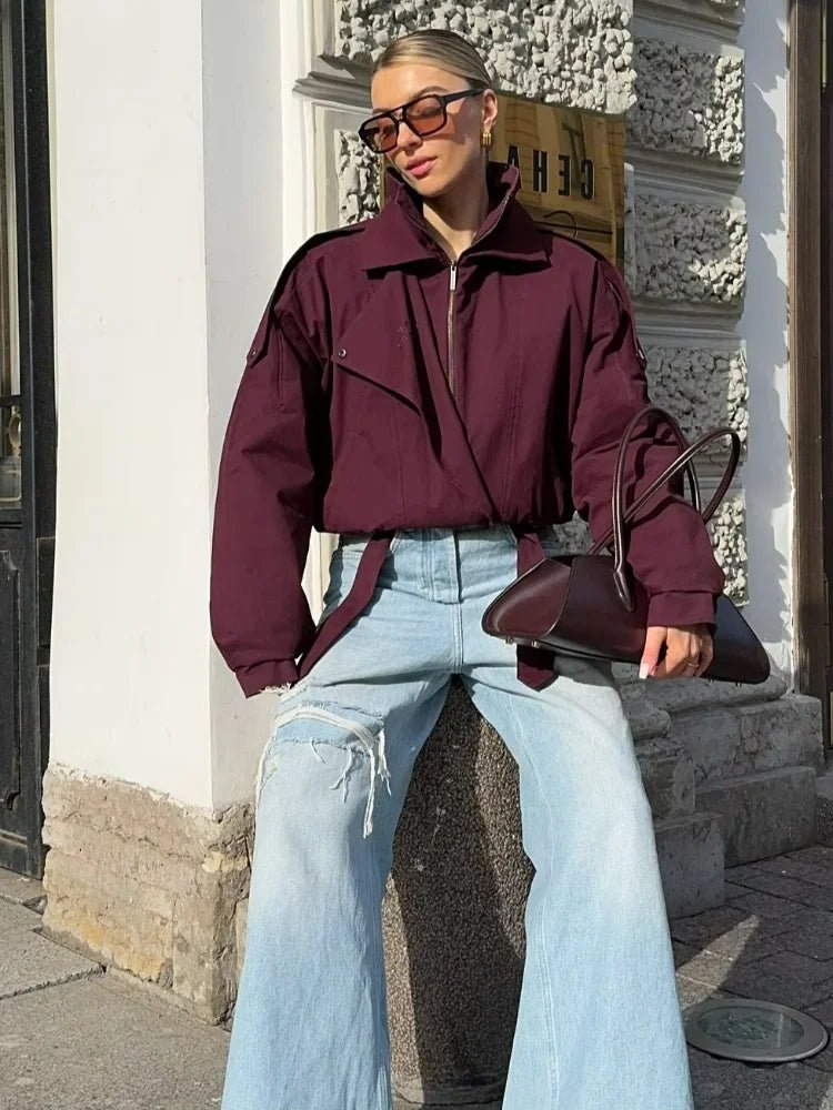 Leichte gesteppte Bomberjacke - Livezo