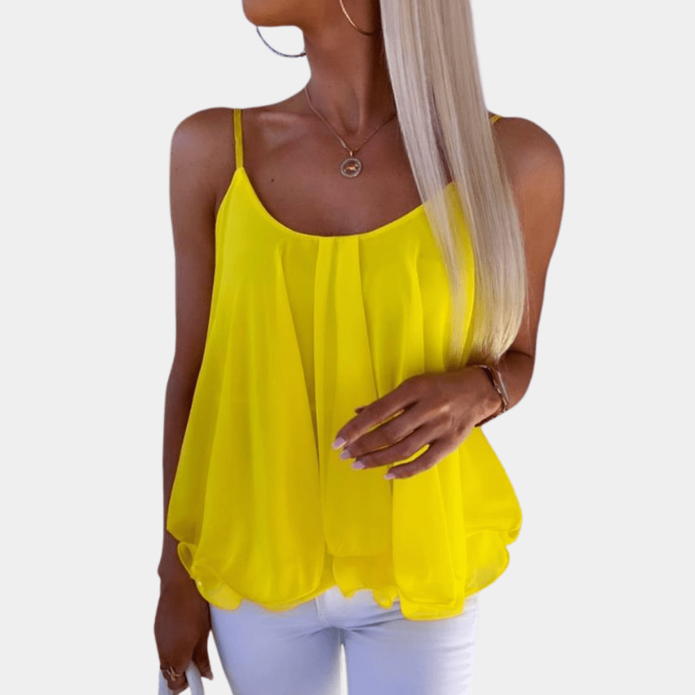 Leichtes Spaghettiträger - Top für sommerlichen Komfort - Livezo