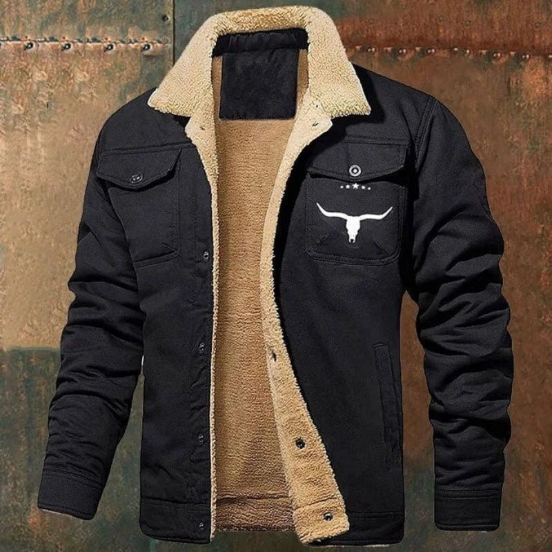 Leo - Herrenjacke mit Teddyfutter - Livezo
