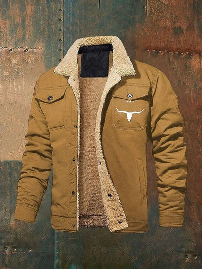 Leo - Herrenjacke mit Teddyfutter - Livezo