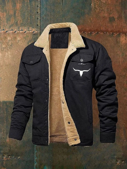 Leo - Herrenjacke mit Teddyfutter - Livezo