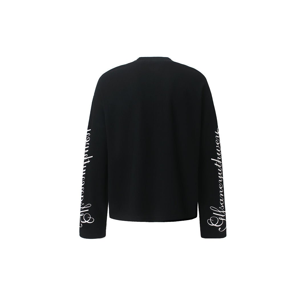 Leopard Print Long Sleeve Sweatshirt - Harren Cole