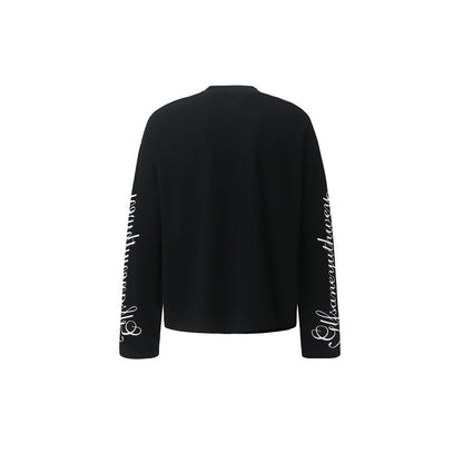 Leopard Print Long Sleeve Sweatshirt - Harren Cole