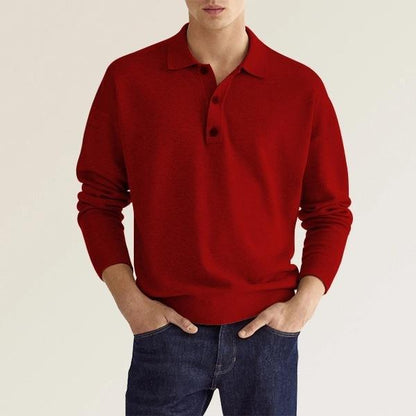 Leopold – Langarm Polo Hemd - Livezo
