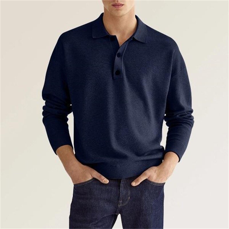 Leopold – Langarm Polo Hemd - Livezo